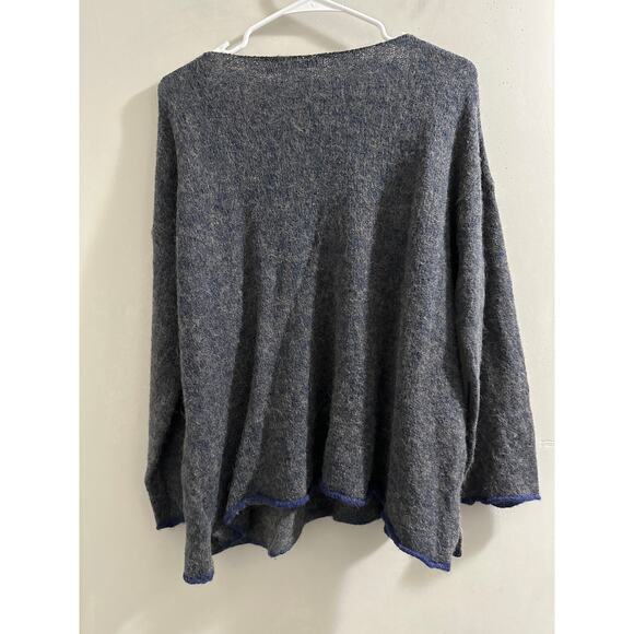 Gudrun Sjoden Alpaca Wool Organic Cotton Blend Sweater size Large - Picture 7 of 7